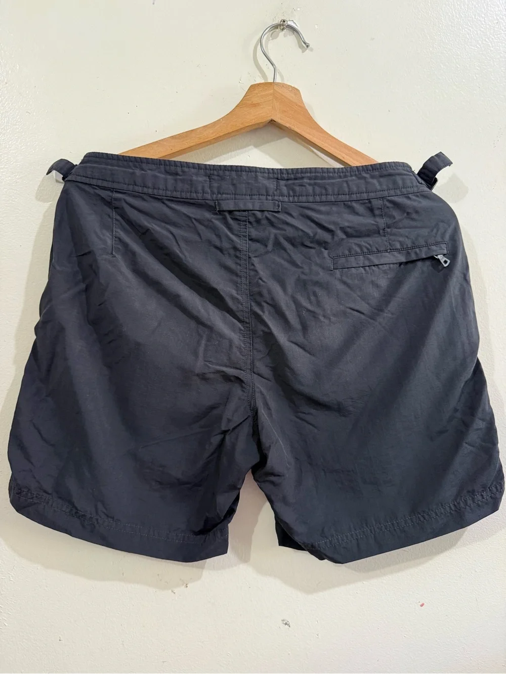 Orlebar Brown Navy Hybrid Swim Shorts with Side Adjusters